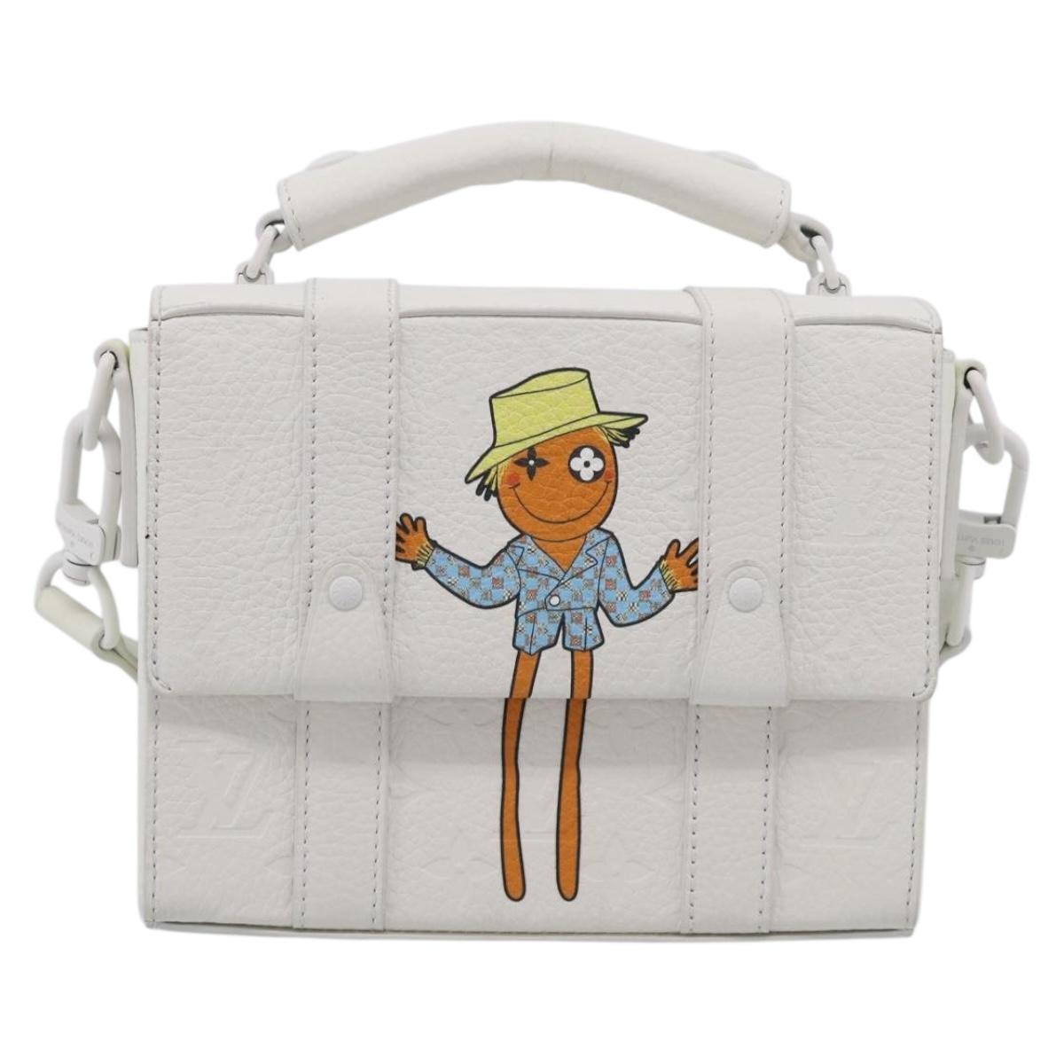 LOUIS VUITTON Monogram Empreinte Flap Soft Trunk Messenger M57407 Auth 210405SM