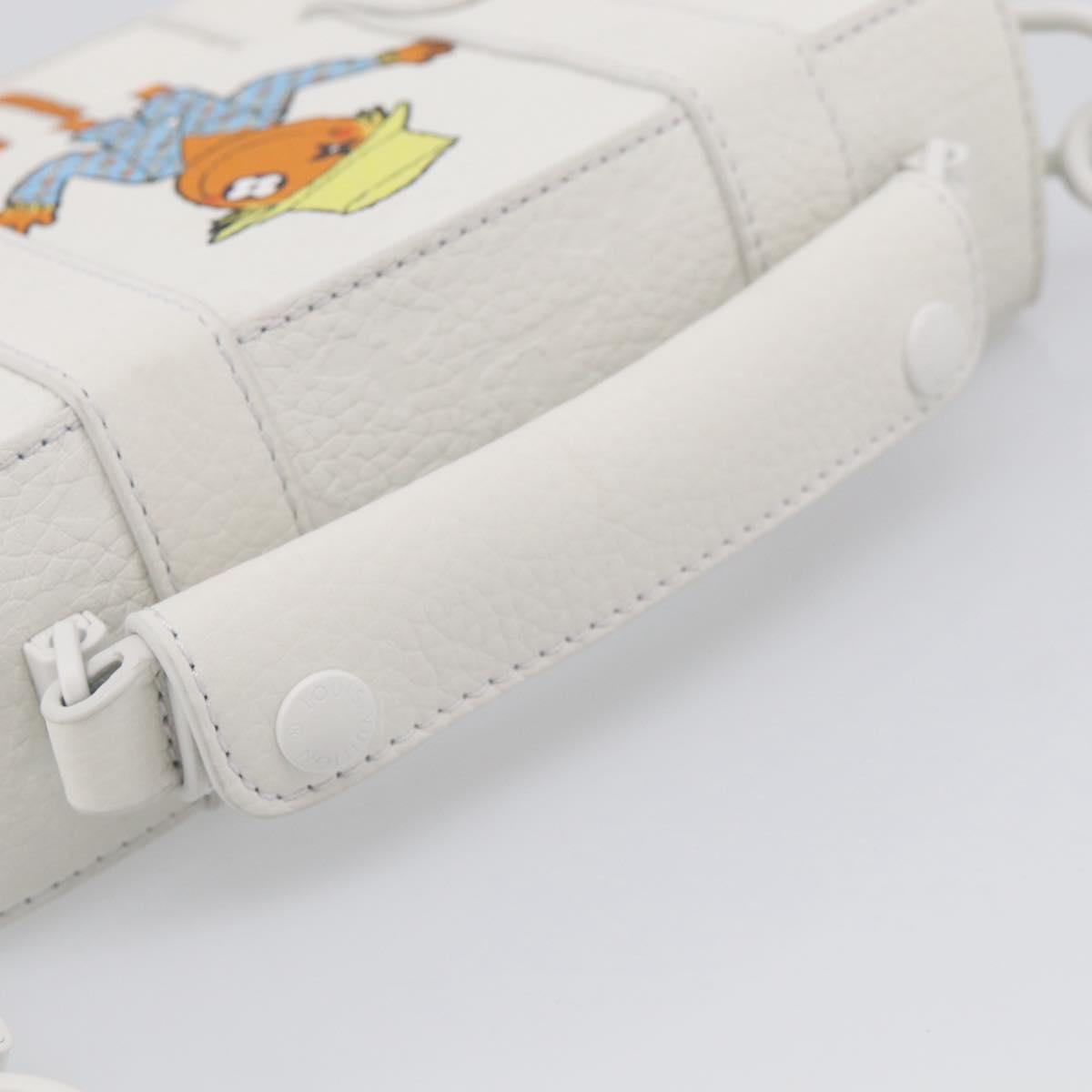 LOUIS VUITTON Monogram Empreinte Flap Soft Trunk Messenger M57407 Auth 210405SM