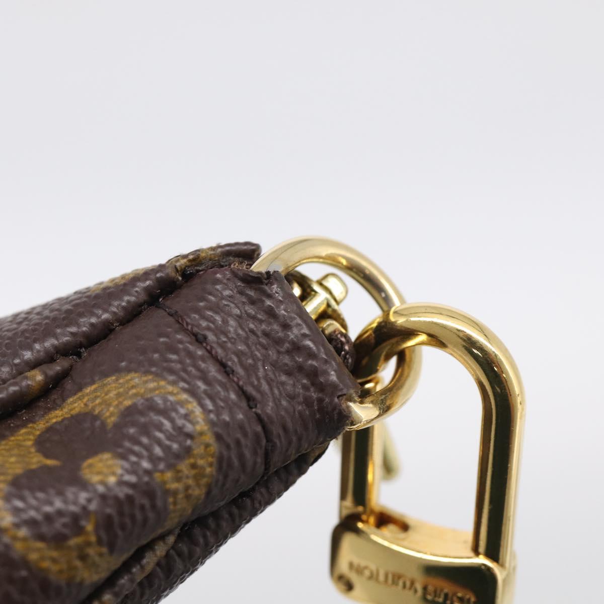 LOUIS VUITTON Monogram Pochette Accessoires Pouch M51980 LV Auth 210407A
