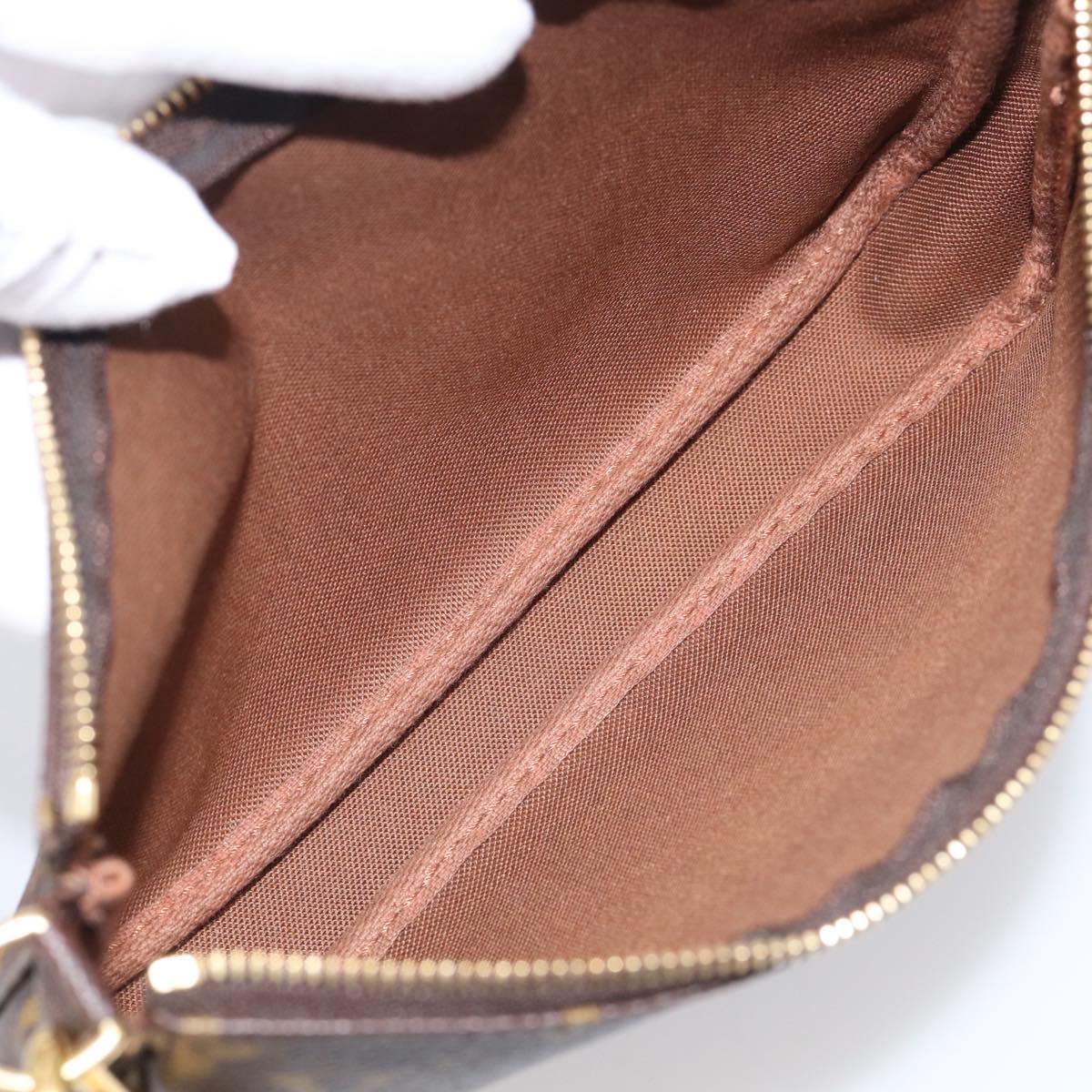 LOUIS VUITTON Monogram Pochette Accessoires Pouch M51980 LV Auth 210407A