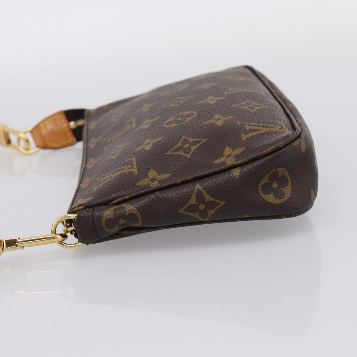 LOUIS VUITTON Monogram Pochette Accessoires Pouch M51980 LV Auth 210407A