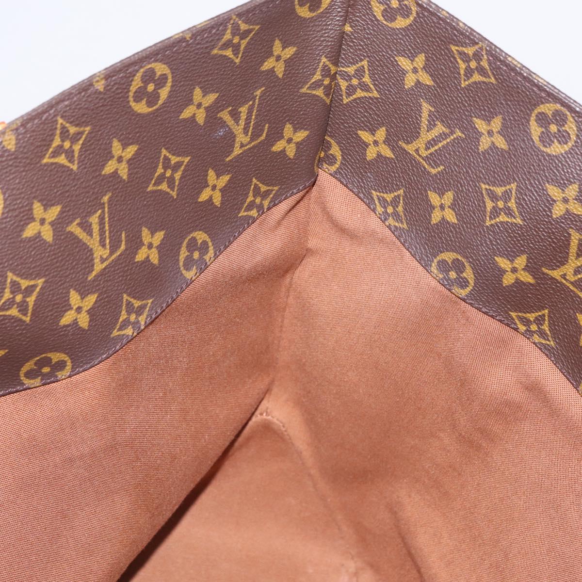 LOUIS VUITTON Monogram Sac Shopping GM Tote Bag M51110 LV Auth 210408