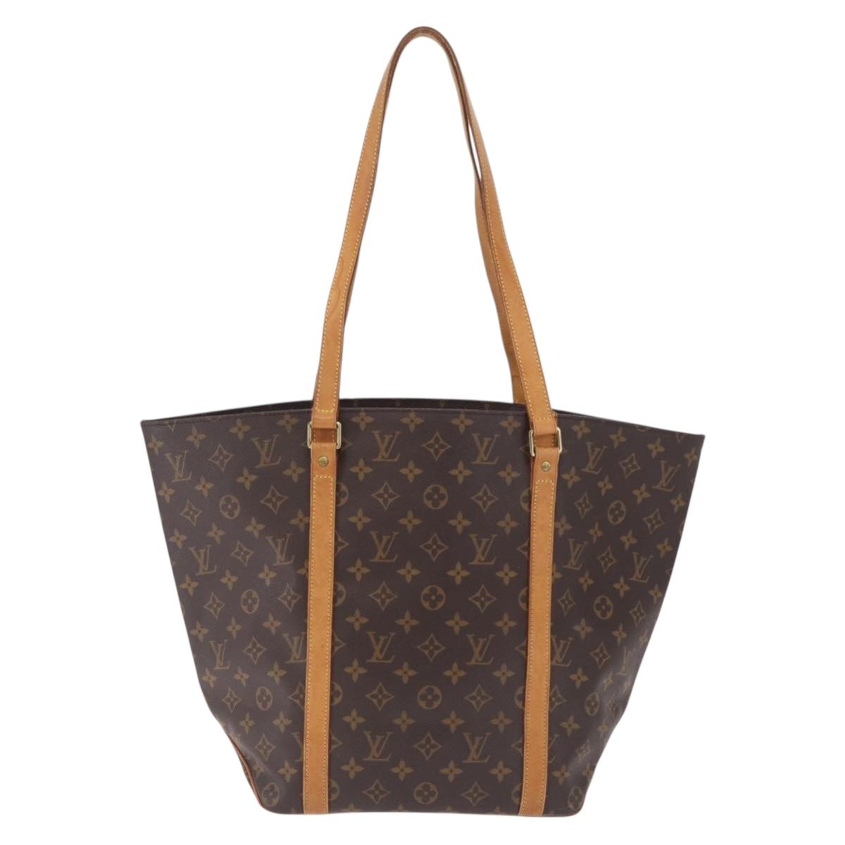 LOUIS VUITTON Monogram Sac Shopping GM Tote Bag M51110 LV Auth 210408