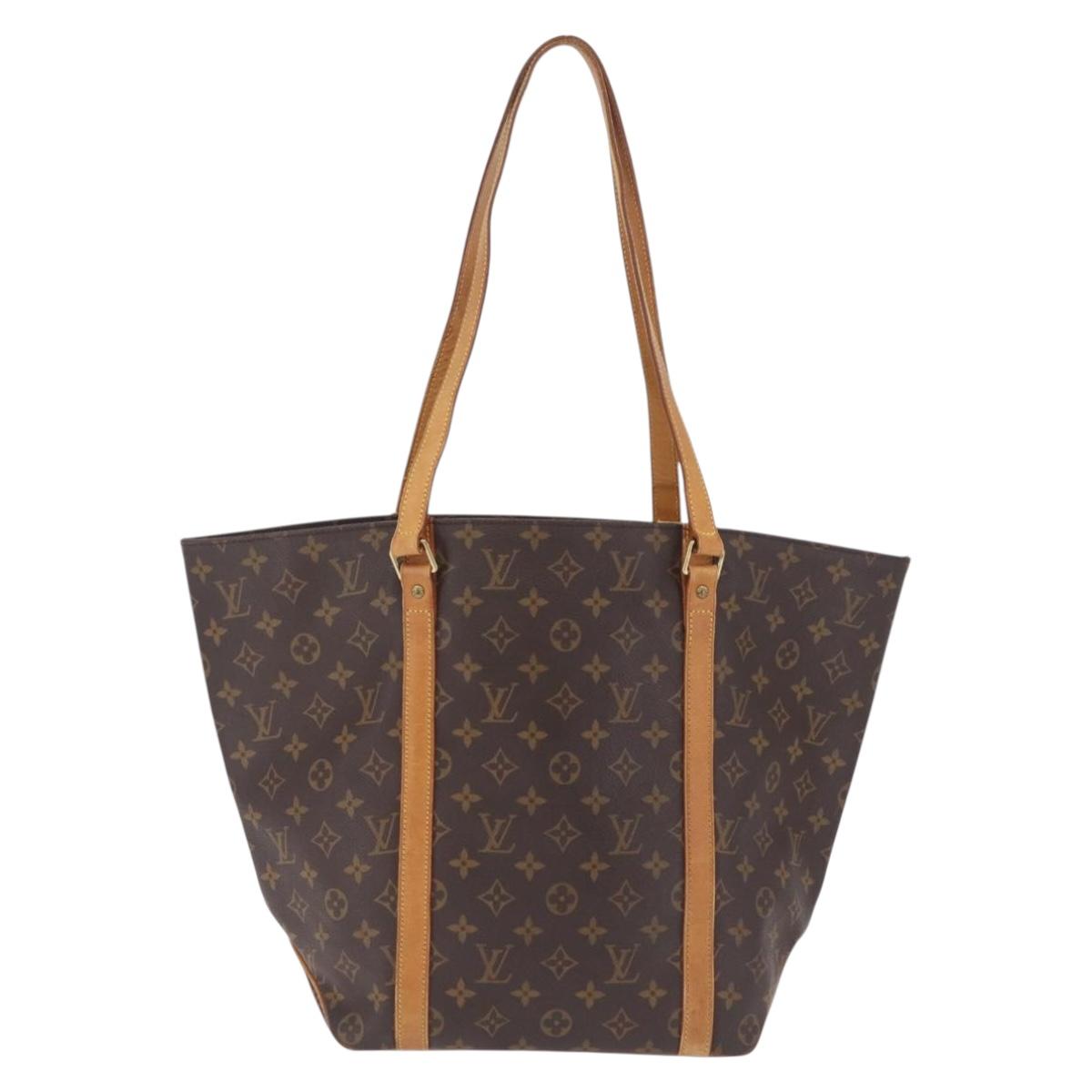 LOUIS VUITTON Monogram Sac Shopping GM Tote Bag M51110 LV Auth 210408