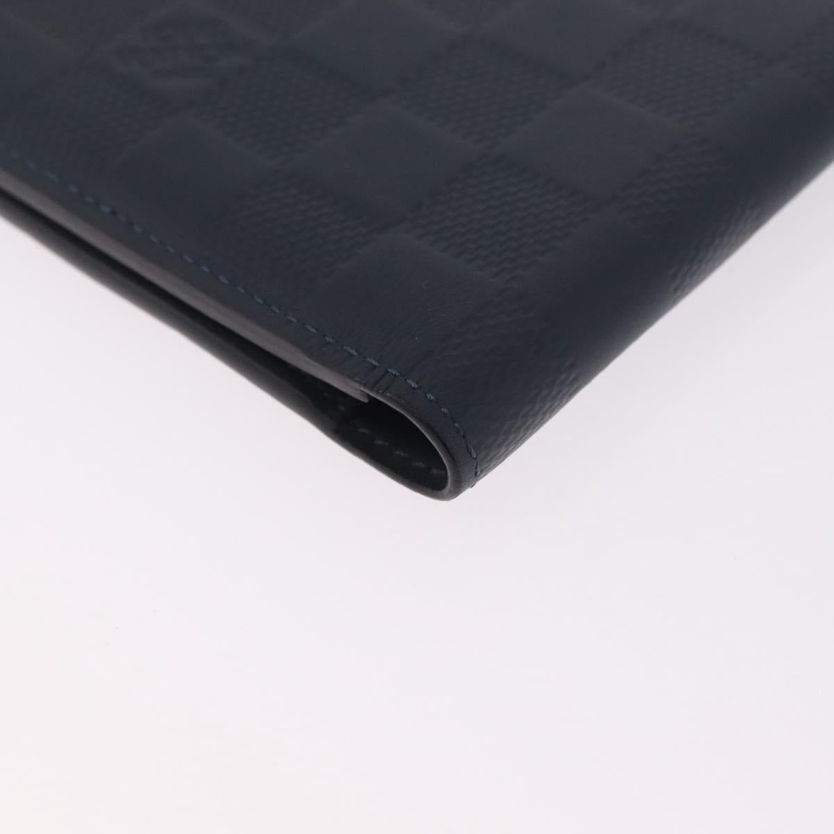LOUIS VUITTON Damier Infini Portefeuille Multipull Neptune N63206 Auth 210414V
