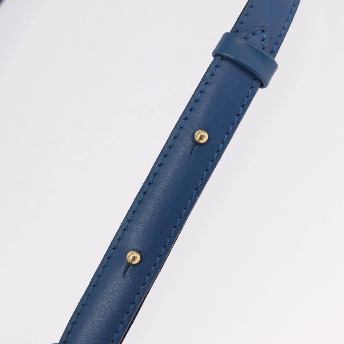LOUIS VUITTON Epi Cluny Shoulder Bag Blue M52255 LV Auth 210417