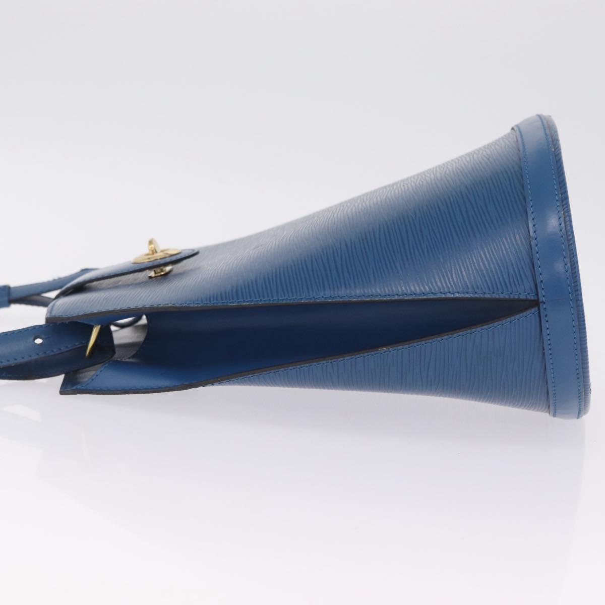 LOUIS VUITTON Epi Cluny Shoulder Bag Blue M52255 LV Auth 210417