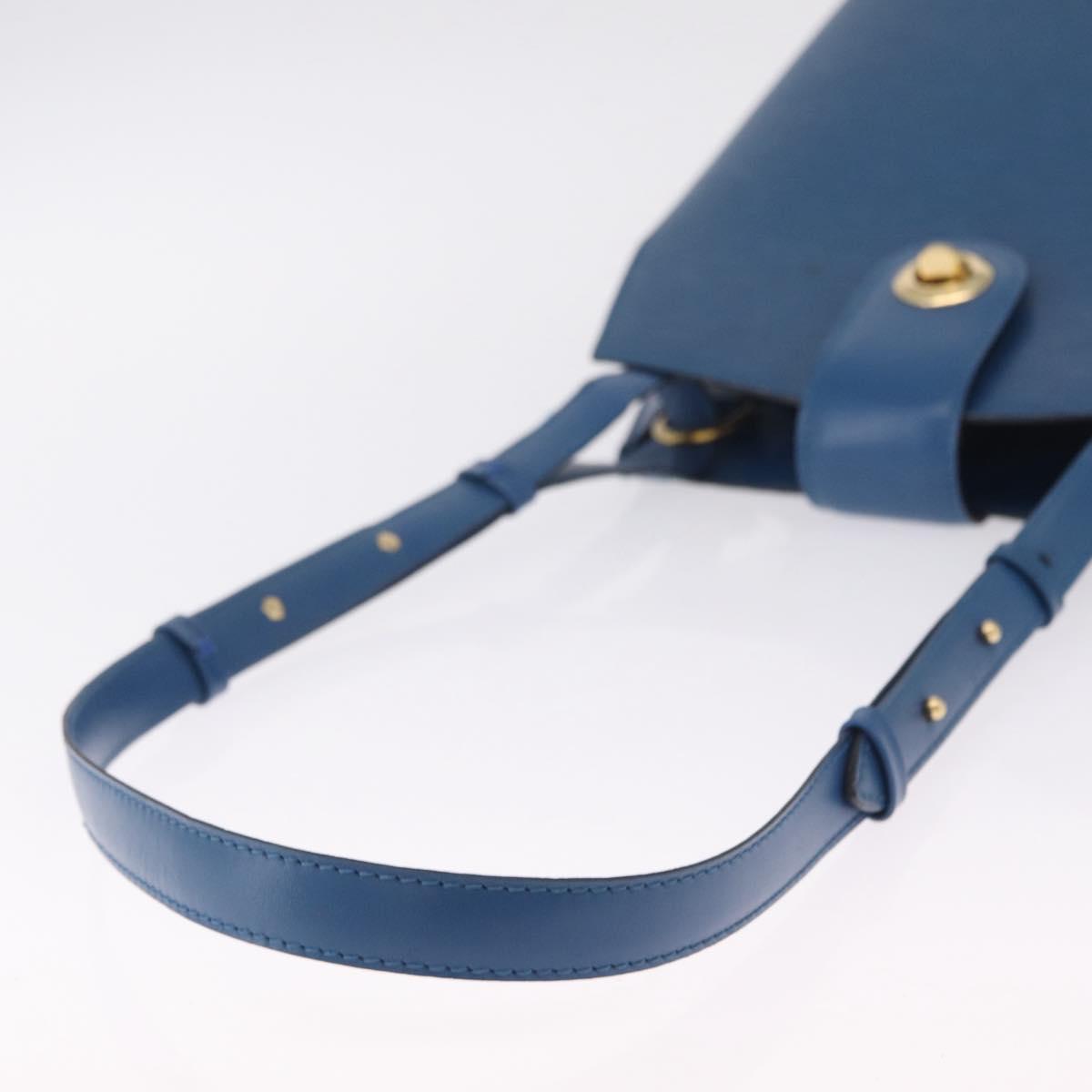 LOUIS VUITTON Epi Cluny Shoulder Bag Blue M52255 LV Auth 210417