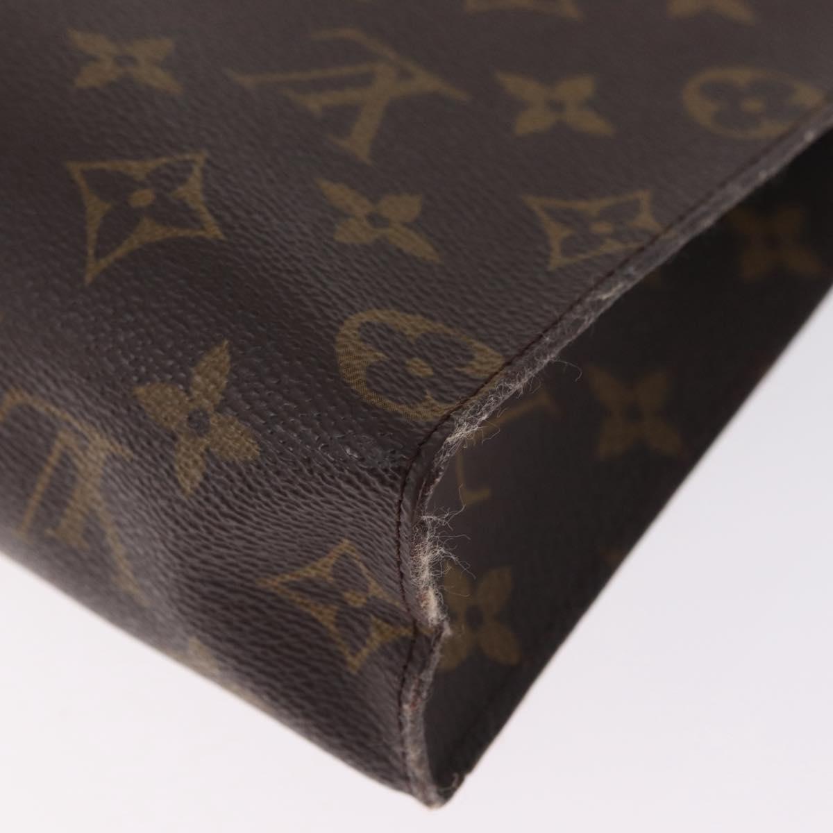 LOUIS VUITTON Monogram Poche Toilette 26 Pouch M47542 LV Auth 210418