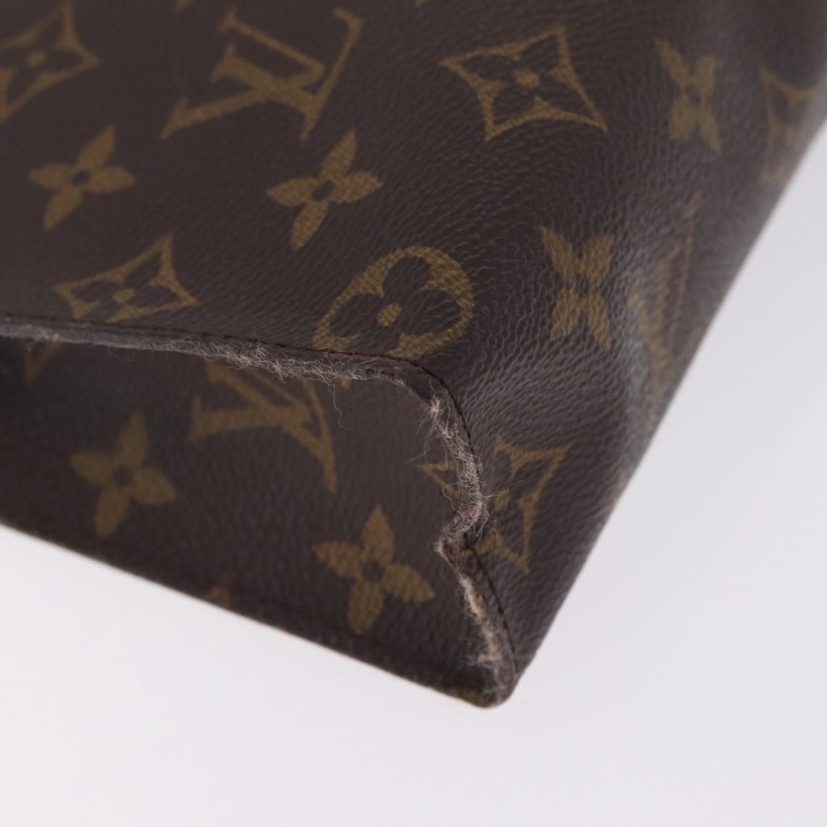 LOUIS VUITTON Monogram Poche Toilette 26 Pouch M47542 LV Auth 210418
