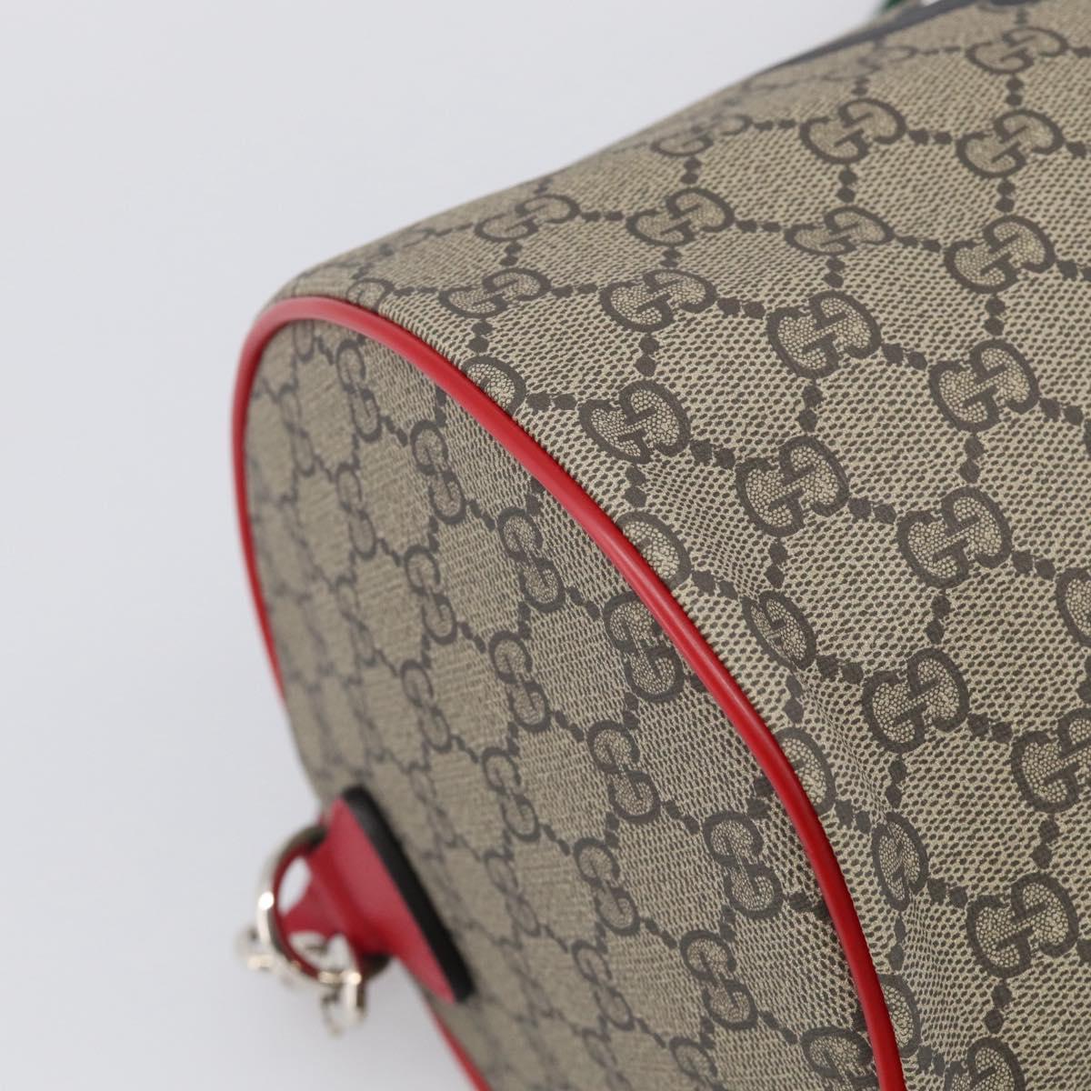 GUCCI GG Supreme Web Sherry Line Children's Dog Bag 2way 793849 Auth 210419SM