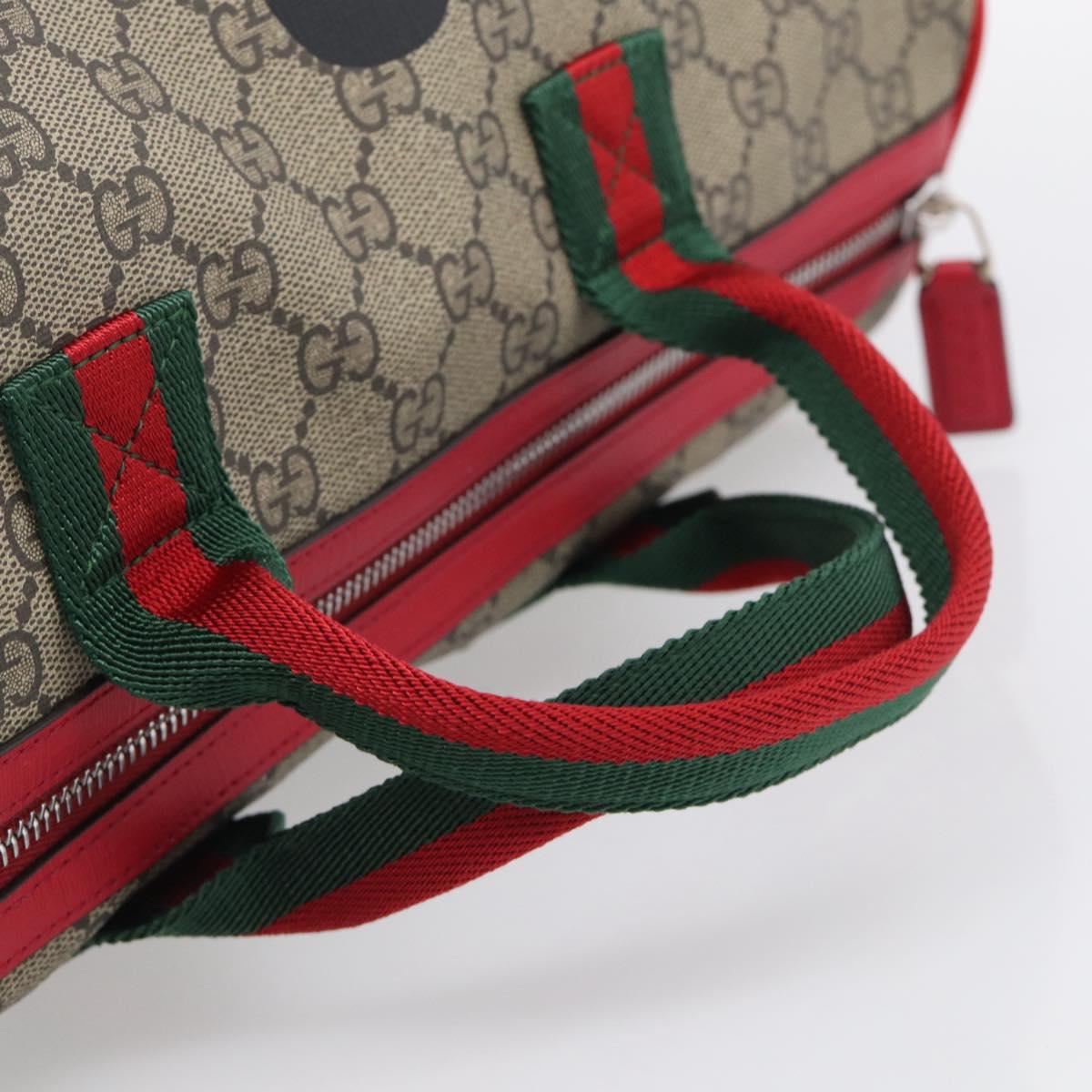 GUCCI GG Supreme Web Sherry Line Children's Dog Bag 2way 793849 Auth 210419SM