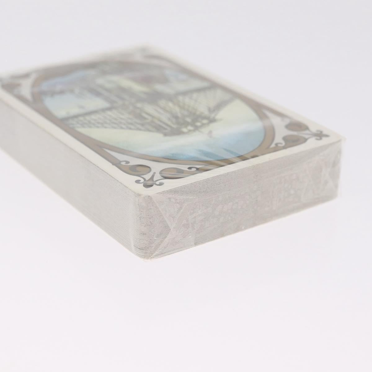 Tiffany & Co. Playing Cards Paper 2 Set White Turquoise Blue Auth 210426