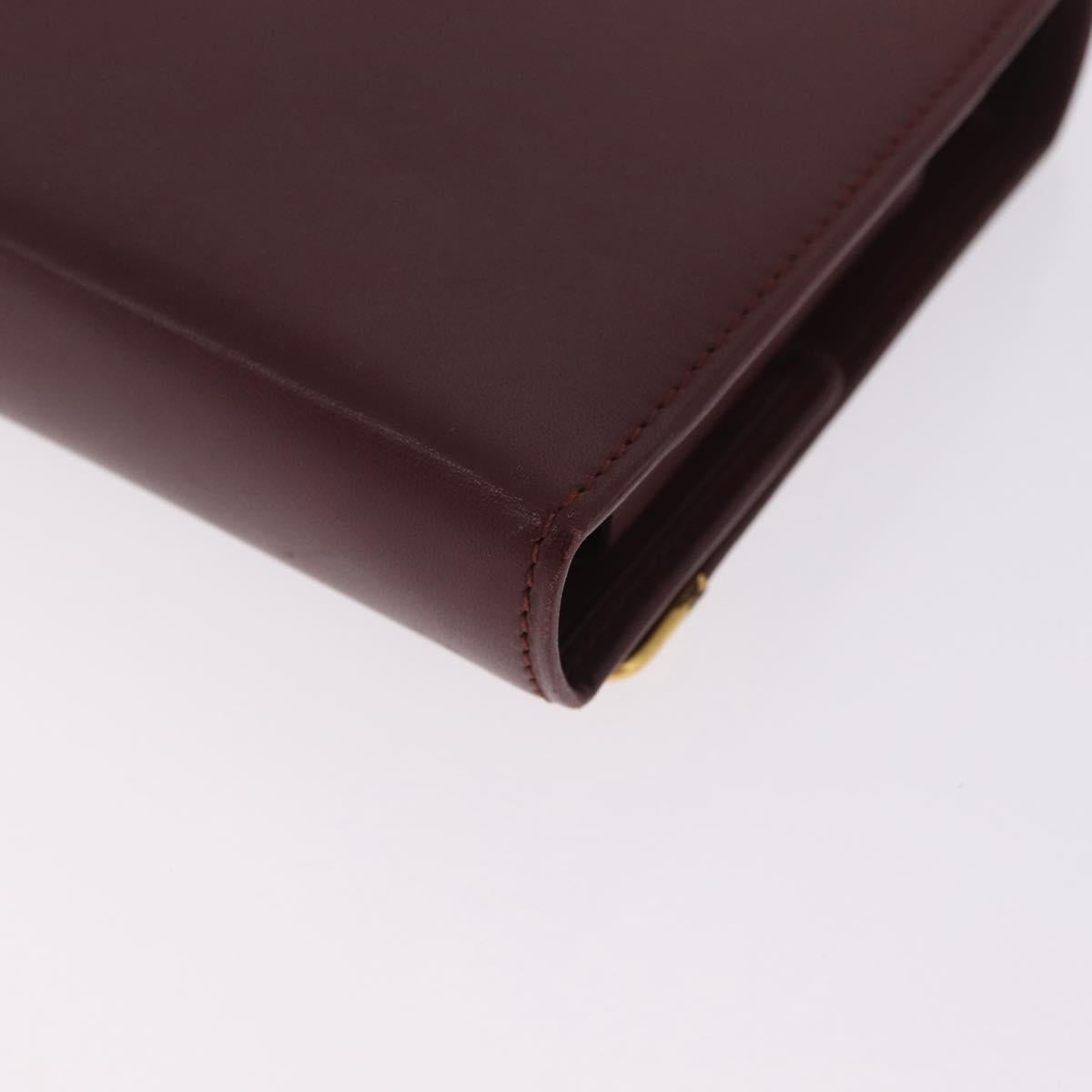 Cartier Playing Cards paper 2 Set Bordeaux Ivory Auth 210430A