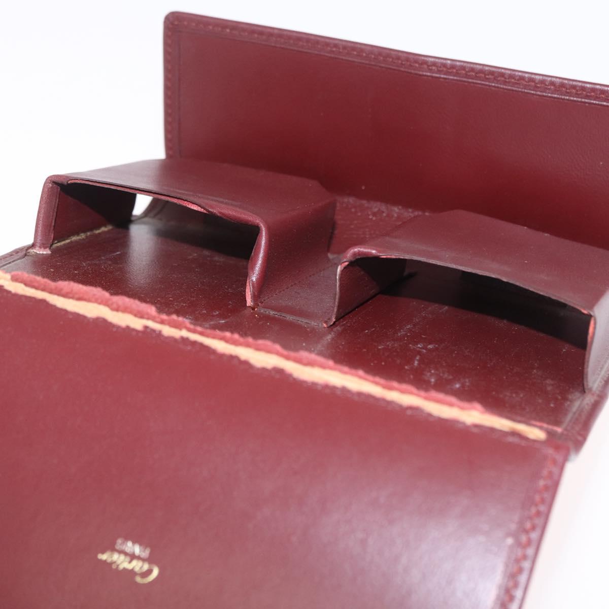 Cartier Playing Cards paper 2 Set Bordeaux Ivory Auth 210430A