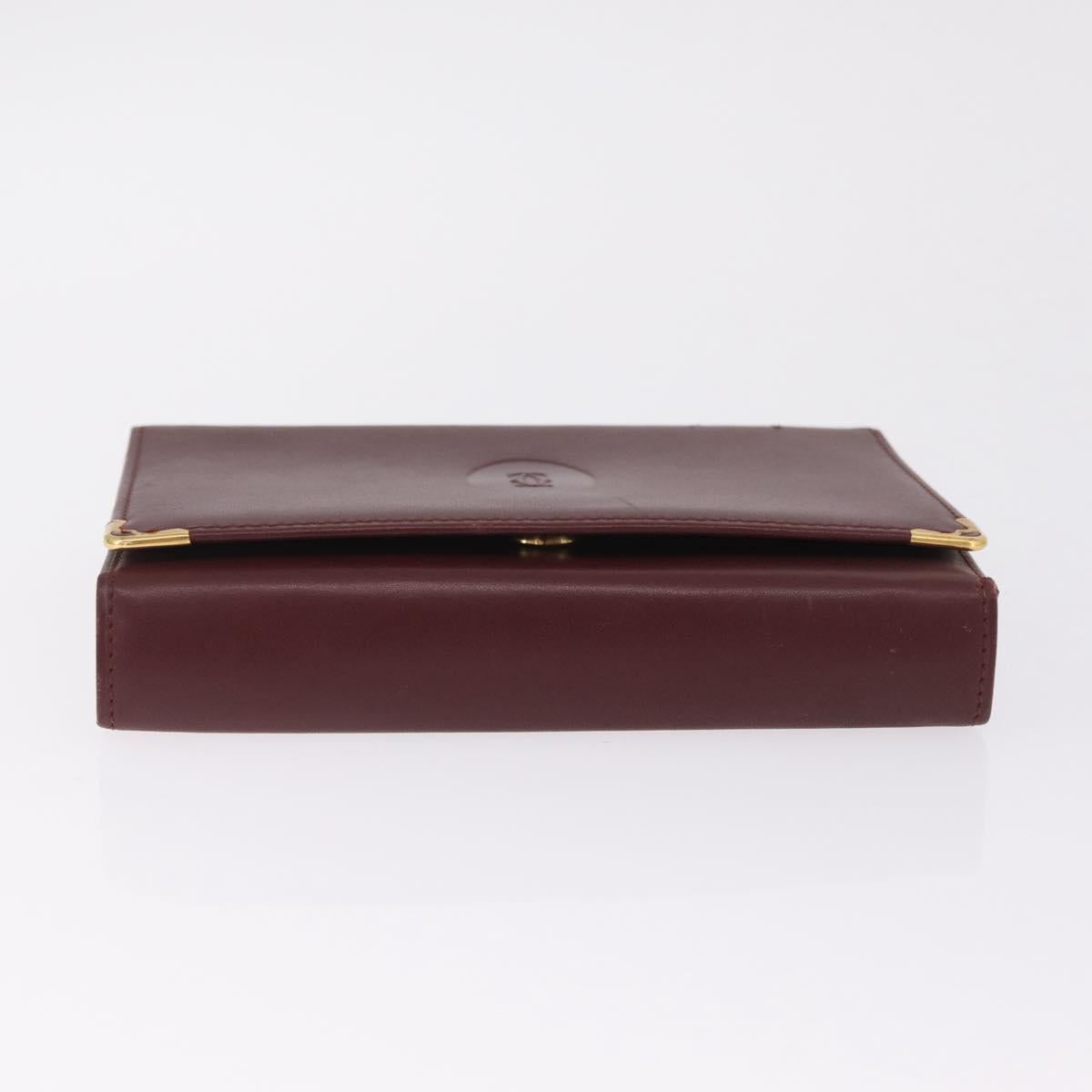 Cartier Playing Cards paper 2 Set Bordeaux Ivory Auth 210430A