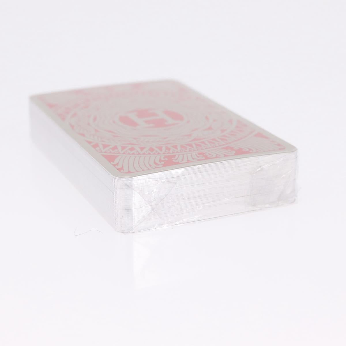 HERMES Playing Cards Paper 2 Set Red Black Auth 210431