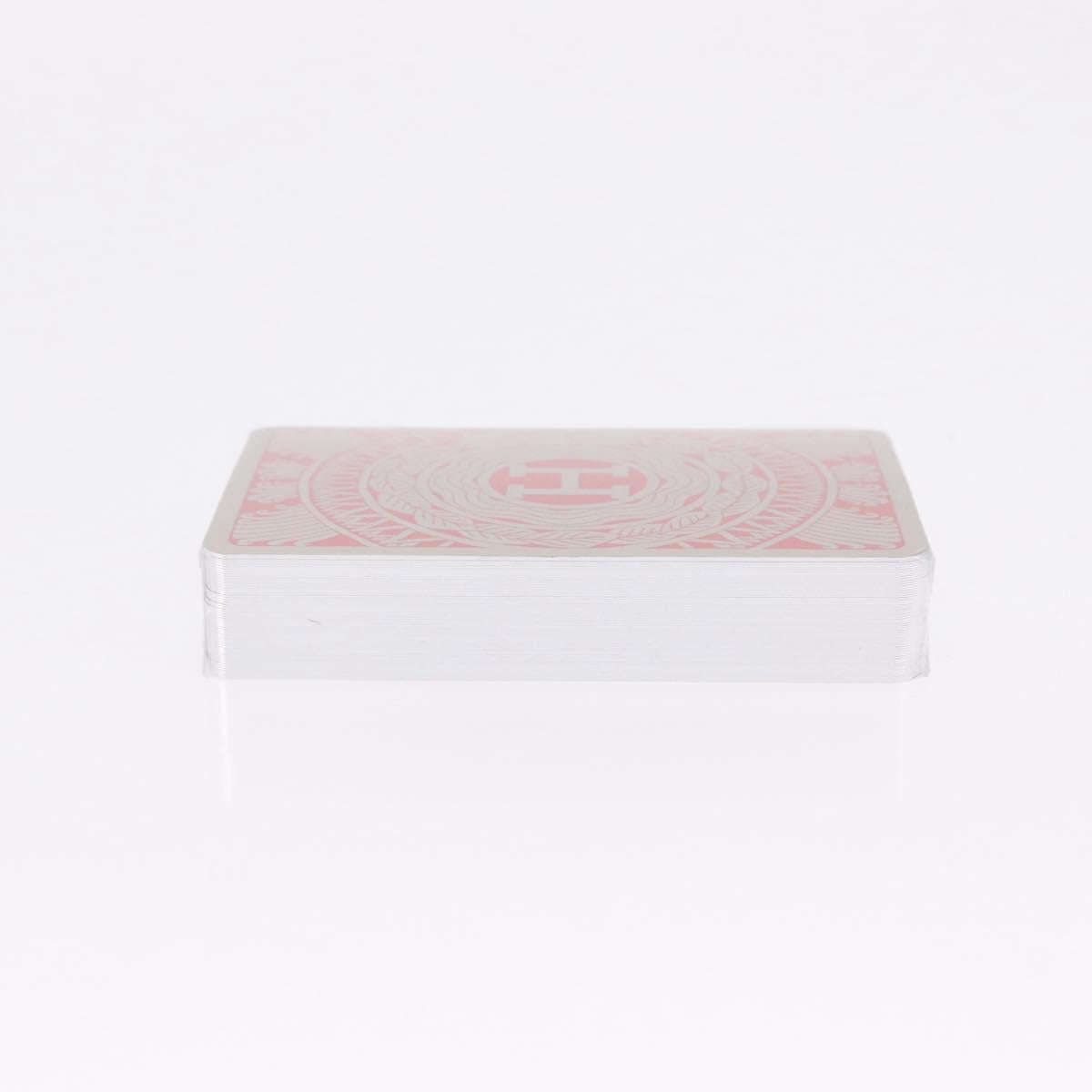 HERMES Playing Cards Paper 2 Set Red Black Auth 210431
