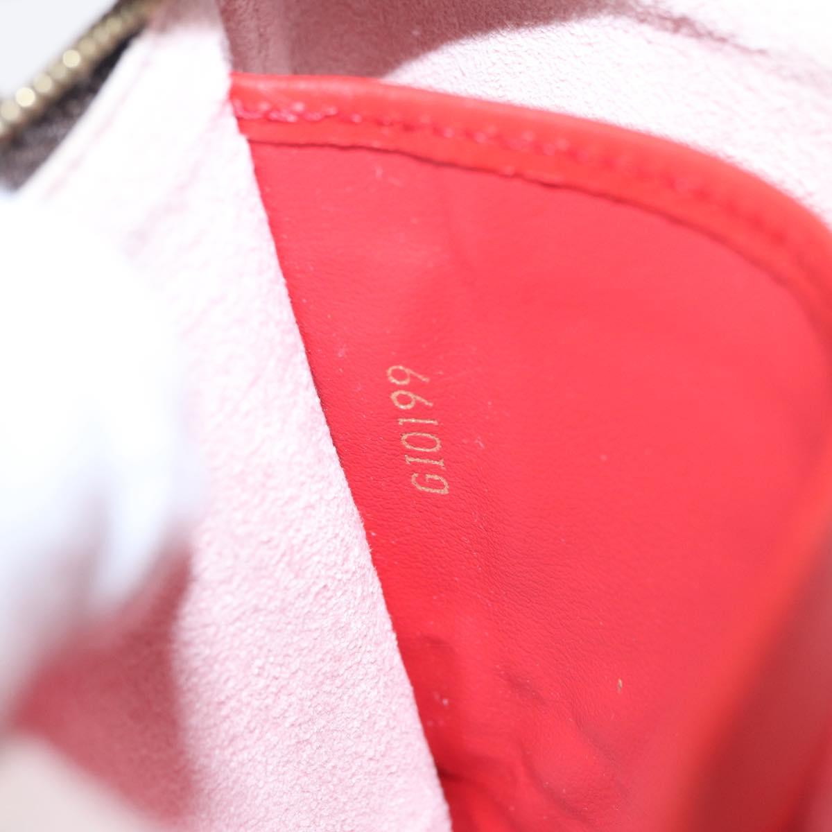 LOUIS VUITTON Monogram Pochette Double Zip Shoulder Bag M63905 LV Auth 210458A
