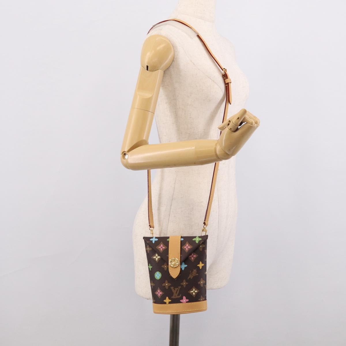 LOUIS VUITTON Monogram Craggy Envelope Pouch Shoulder Bag M83344 Auth 210461SAM
