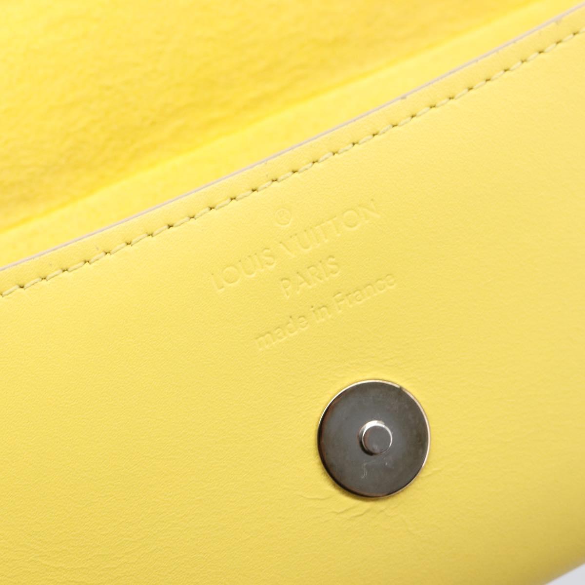 LOUIS VUITTON Damier Azur Etui Lunette Woody Glasses Case GI0388 LV Auth 210462A
