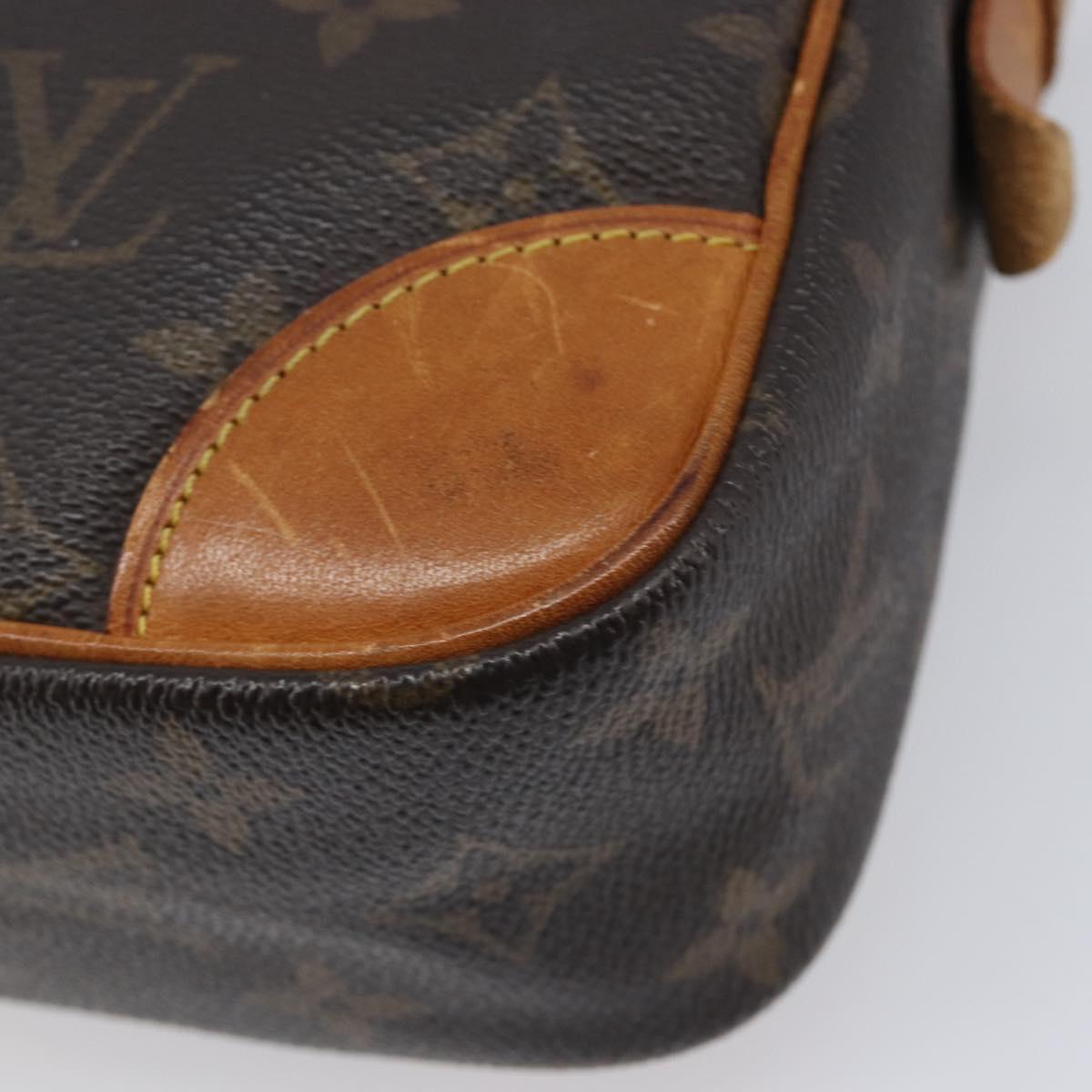 LOUIS VUITTON Monogram Compiegne 28 Clutch Bag M51845 LV Auth 210463