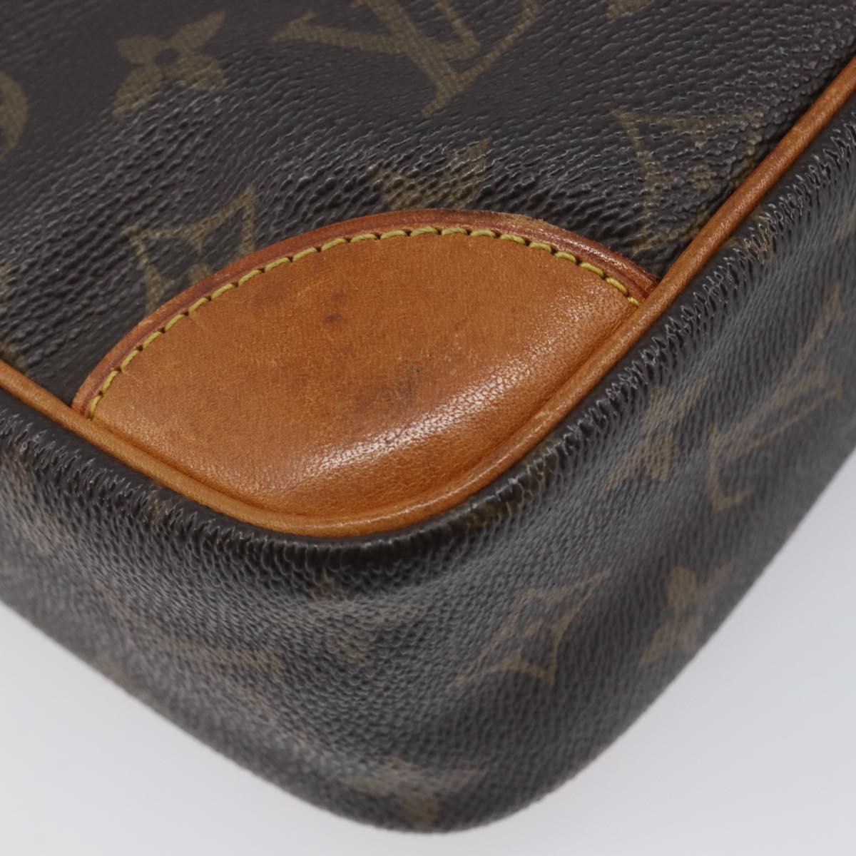 LOUIS VUITTON Monogram Compiegne 28 Clutch Bag M51845 LV Auth 210463