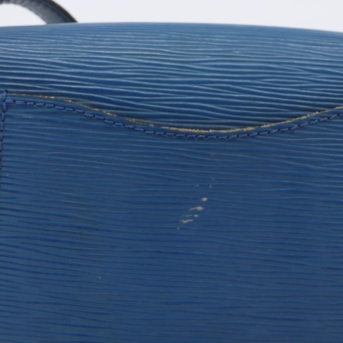 LOUIS VUITTON Epi Saint Cloud PM Shoulder Bag Blue M52195 LV Auth 210481