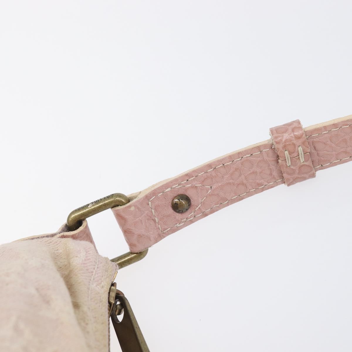 LOUIS VUITTON Monogram Denim Slytree Shoulder Bag Pink M95833 LV Auth 210483V
