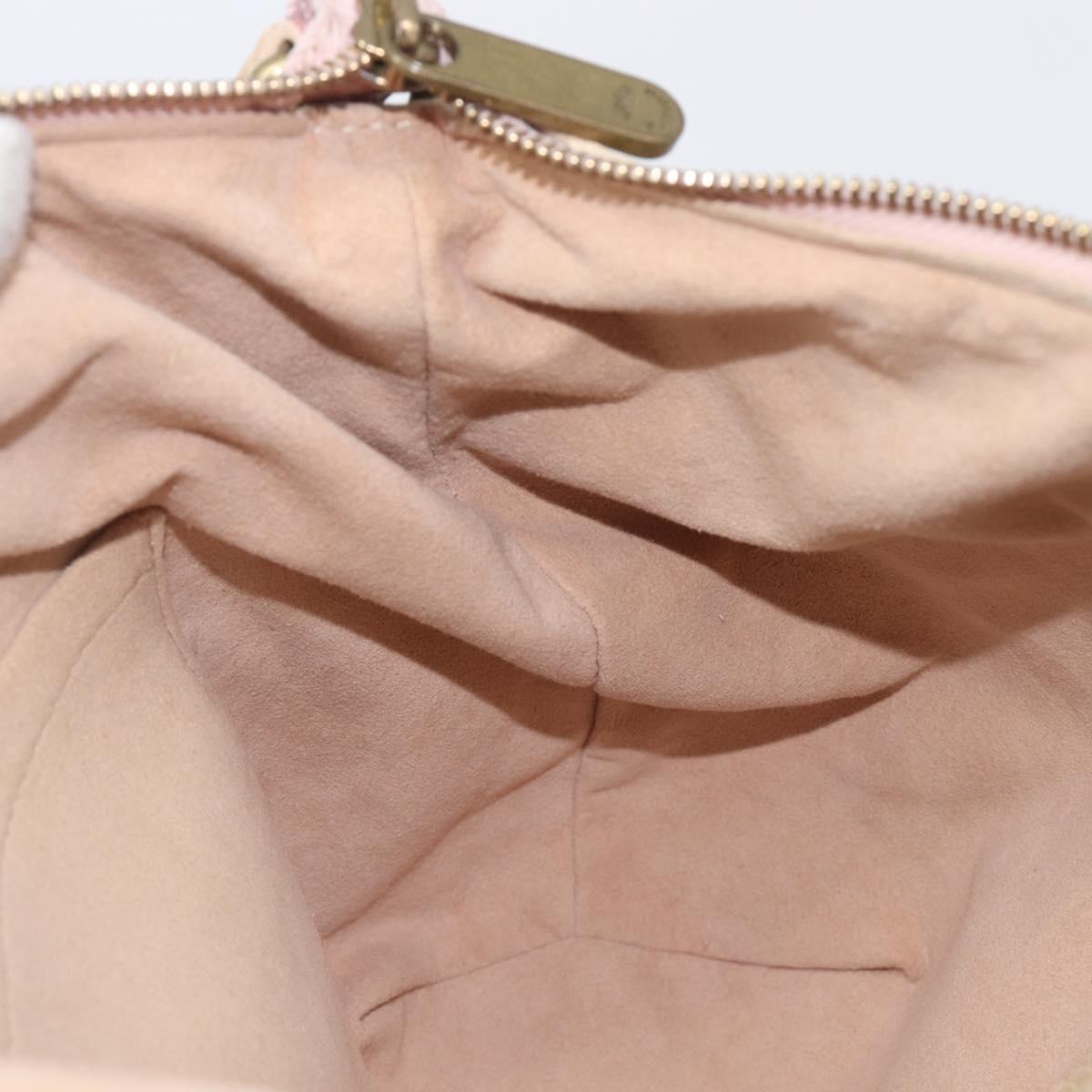 LOUIS VUITTON Monogram Denim Slytree Shoulder Bag Pink M95833 LV Auth 210483V
