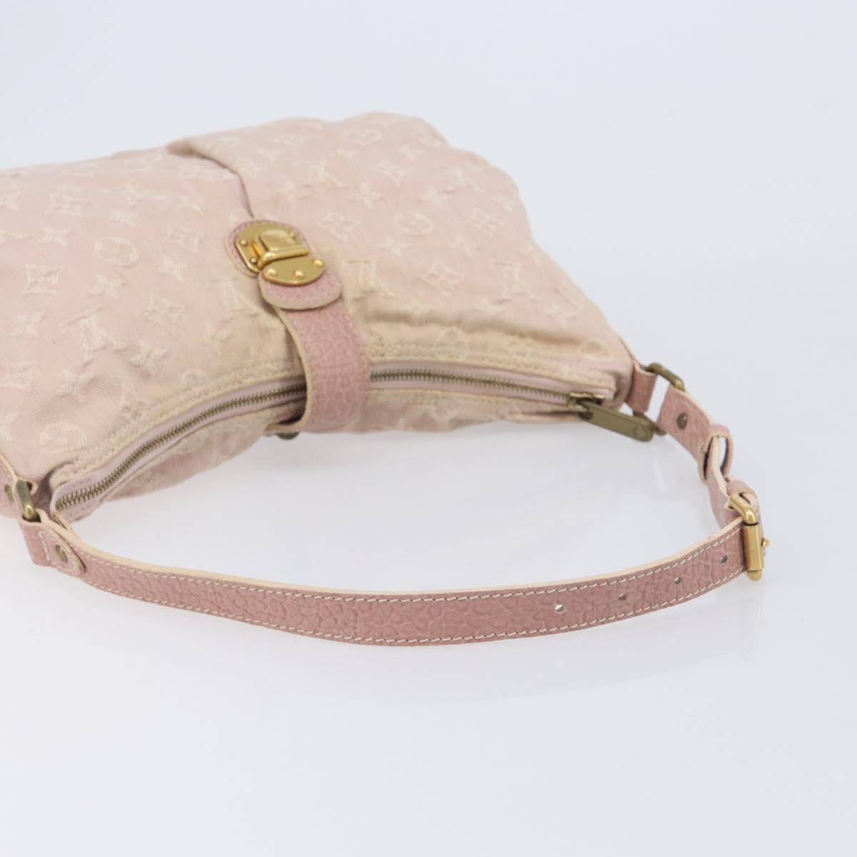 LOUIS VUITTON Monogram Denim Slytree Shoulder Bag Pink M95833 LV Auth 210483V