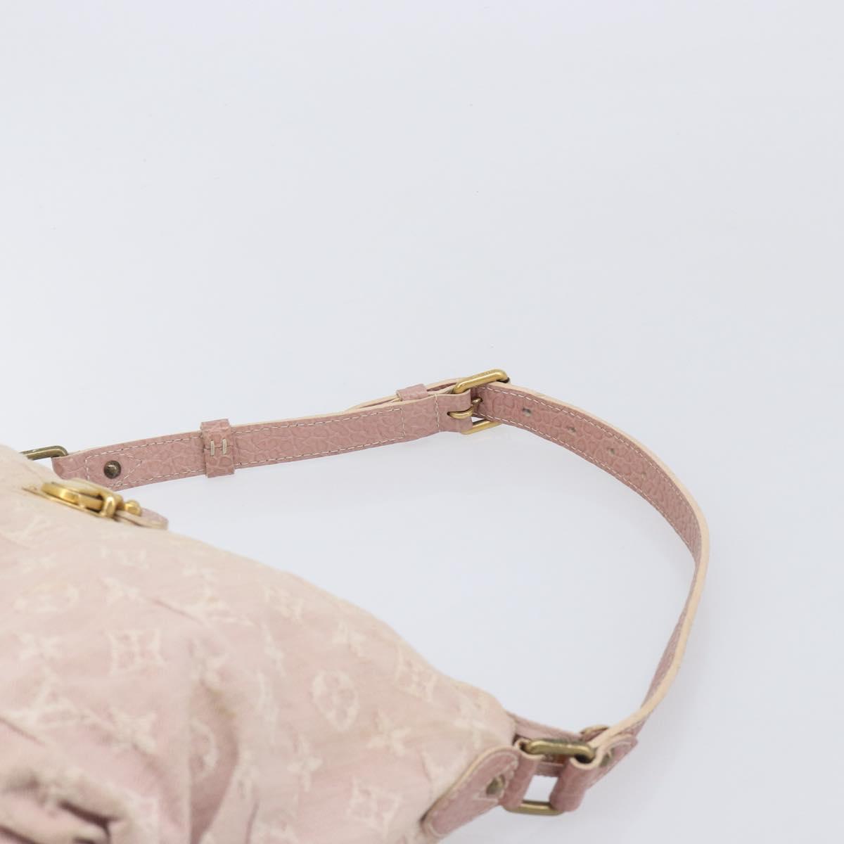 LOUIS VUITTON Monogram Denim Slytree Shoulder Bag Pink M95833 LV Auth 210483V