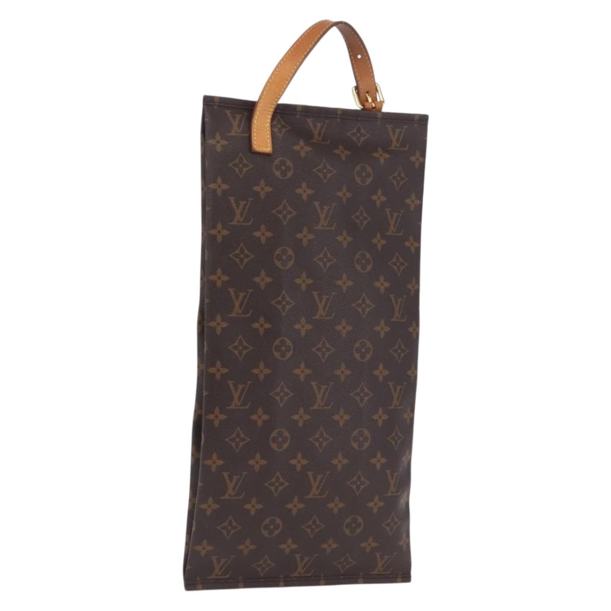 LOUIS VUITTON Monogram Ussuarie Shoes Case M43892 LV Auth 210497V