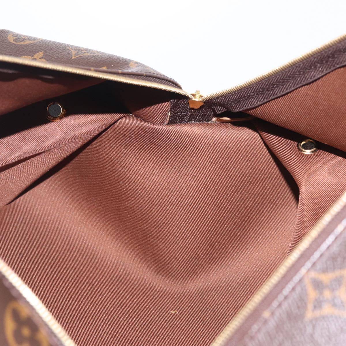 LOUIS VUITTON Monogram Ussuarie Shoes Case M43892 LV Auth 210497V