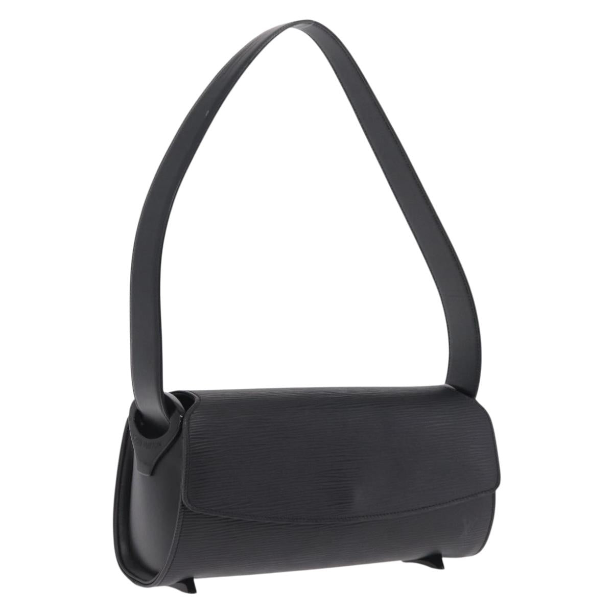 LOUIS VUITTON Epi Nocturn PM Shoulder Bag Black M52182 LV Auth 210606V