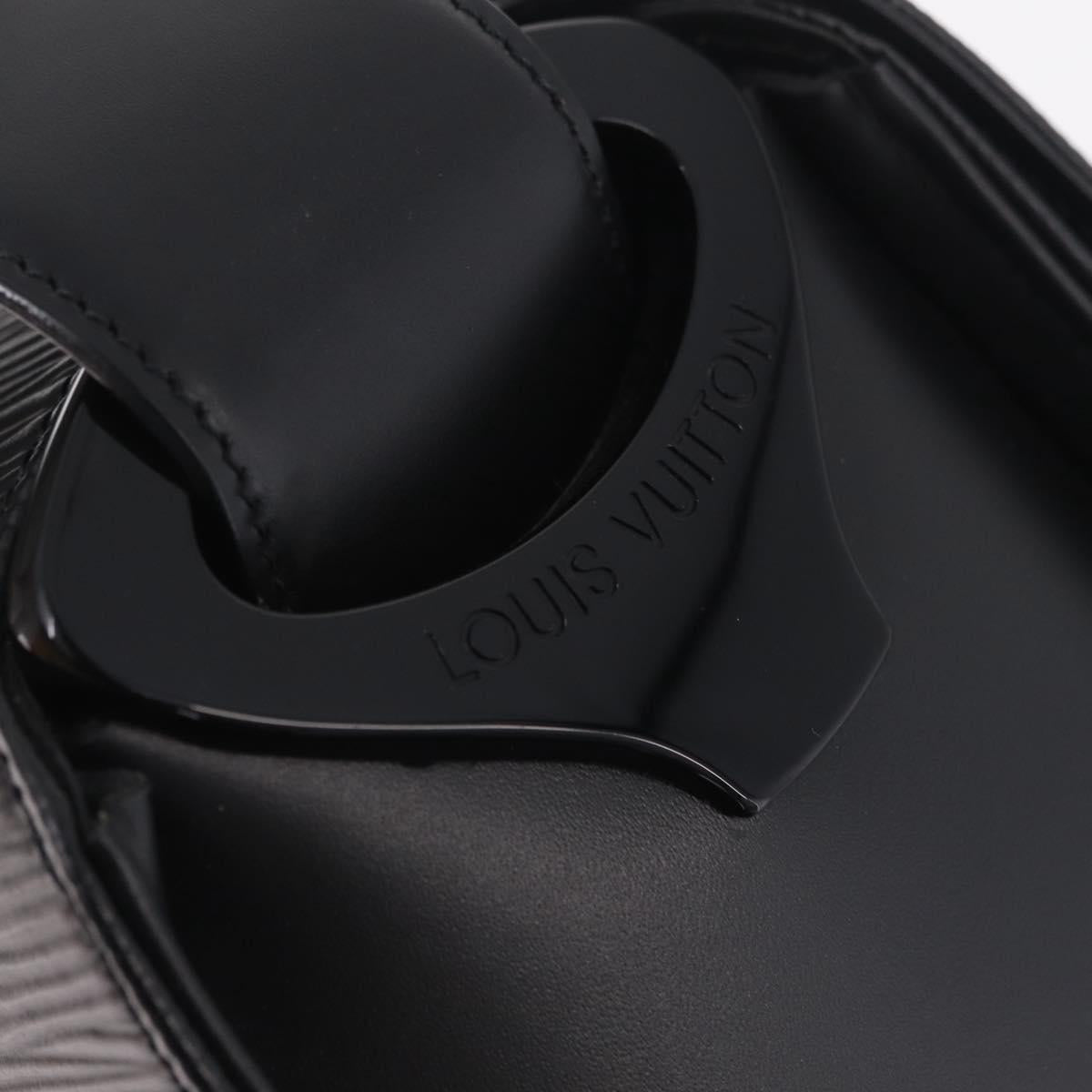 LOUIS VUITTON Epi Nocturn PM Shoulder Bag Black M52182 LV Auth 210606V