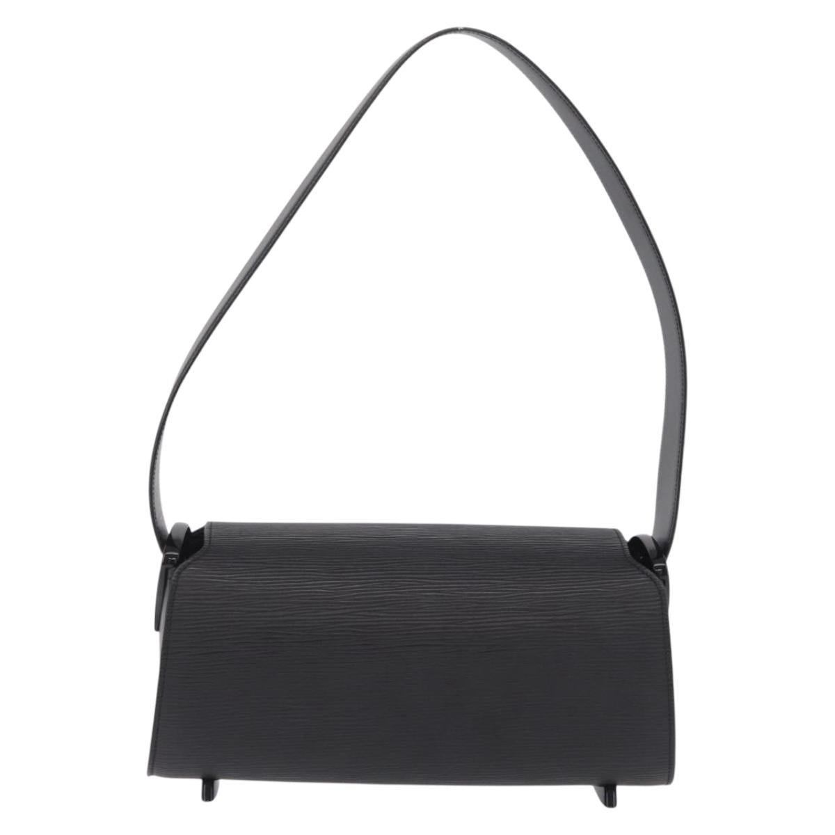 LOUIS VUITTON Epi Nocturn PM Shoulder Bag Black M52182 LV Auth 210606V