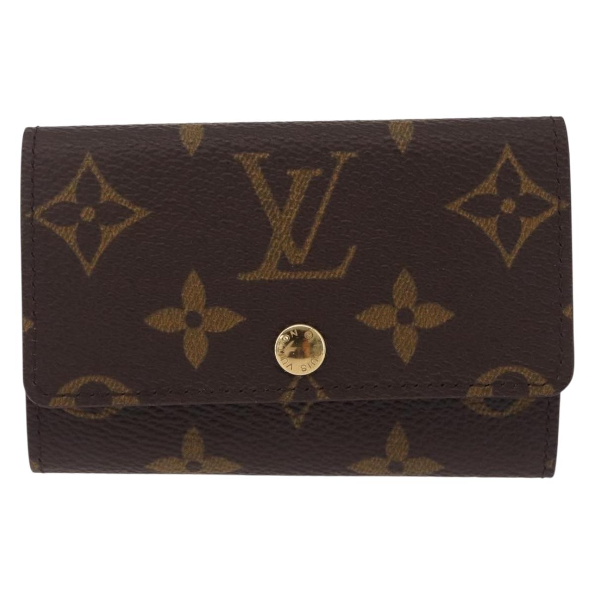 LOUIS VUITTON Monogram Multicles6 Key Case M62630 LV Auth 210617V