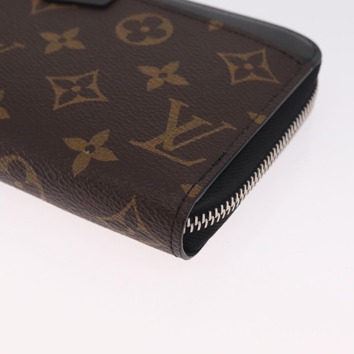 LOUIS VUITTON Monogram Macassar Zippy Dragonne Wallet M69407 LV Auth 210619V