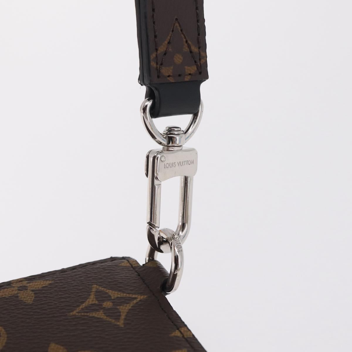 LOUIS VUITTON Monogram Macassar Zippy Dragonne Wallet M69407 LV Auth 210619V