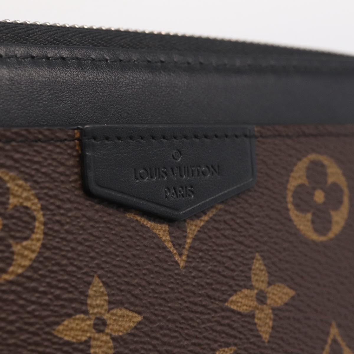 LOUIS VUITTON Monogram Macassar Zippy Dragonne Wallet M69407 LV Auth 210619V