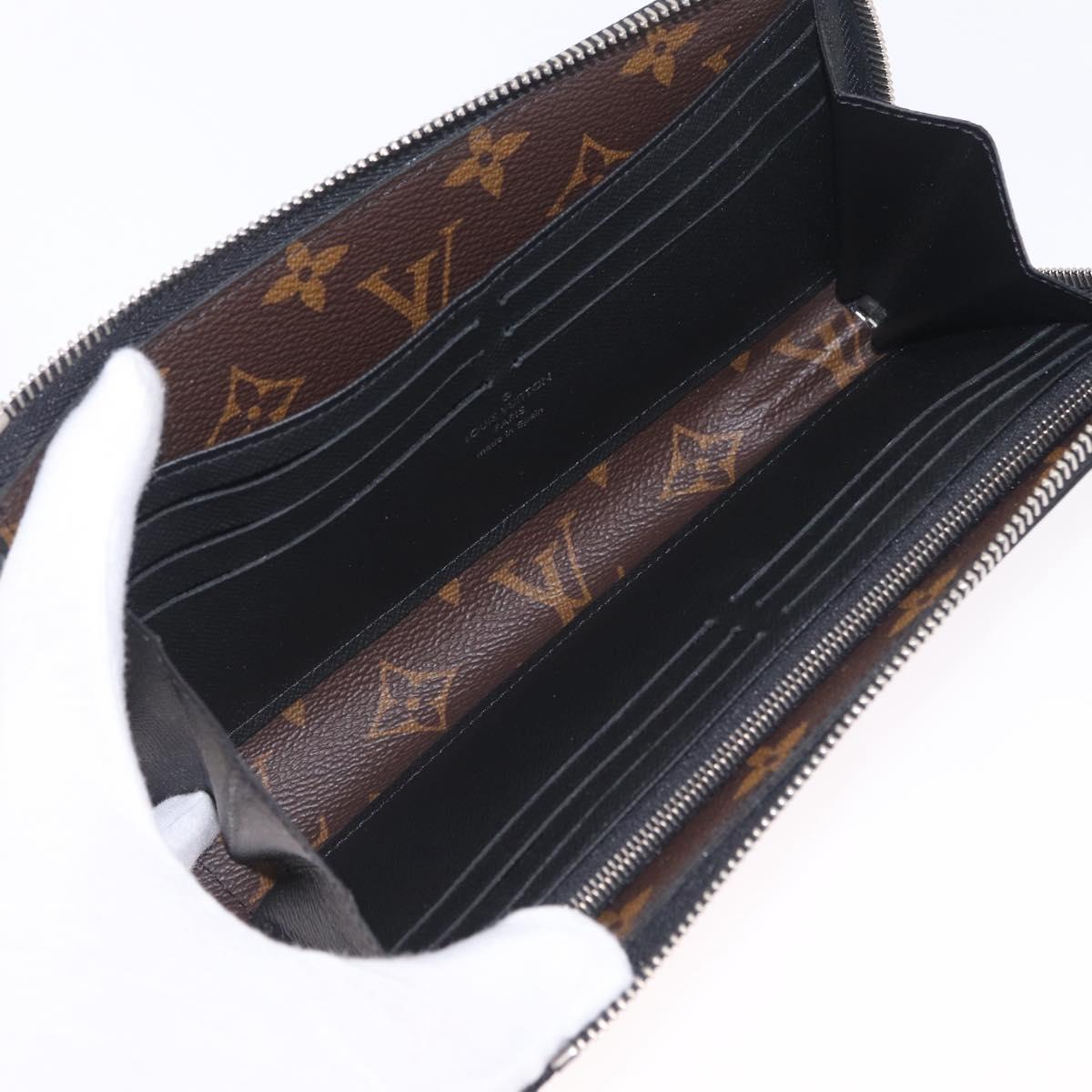LOUIS VUITTON Monogram Macassar Zippy Dragonne Wallet M69407 LV Auth 210619V