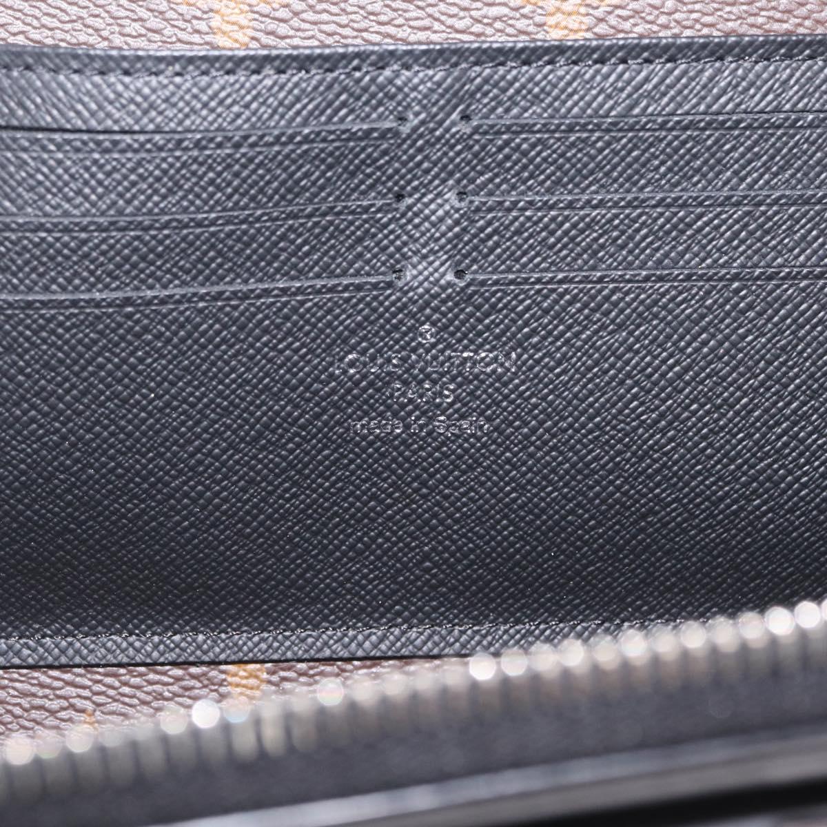 LOUIS VUITTON Monogram Macassar Zippy Dragonne Wallet M69407 LV Auth 210619V