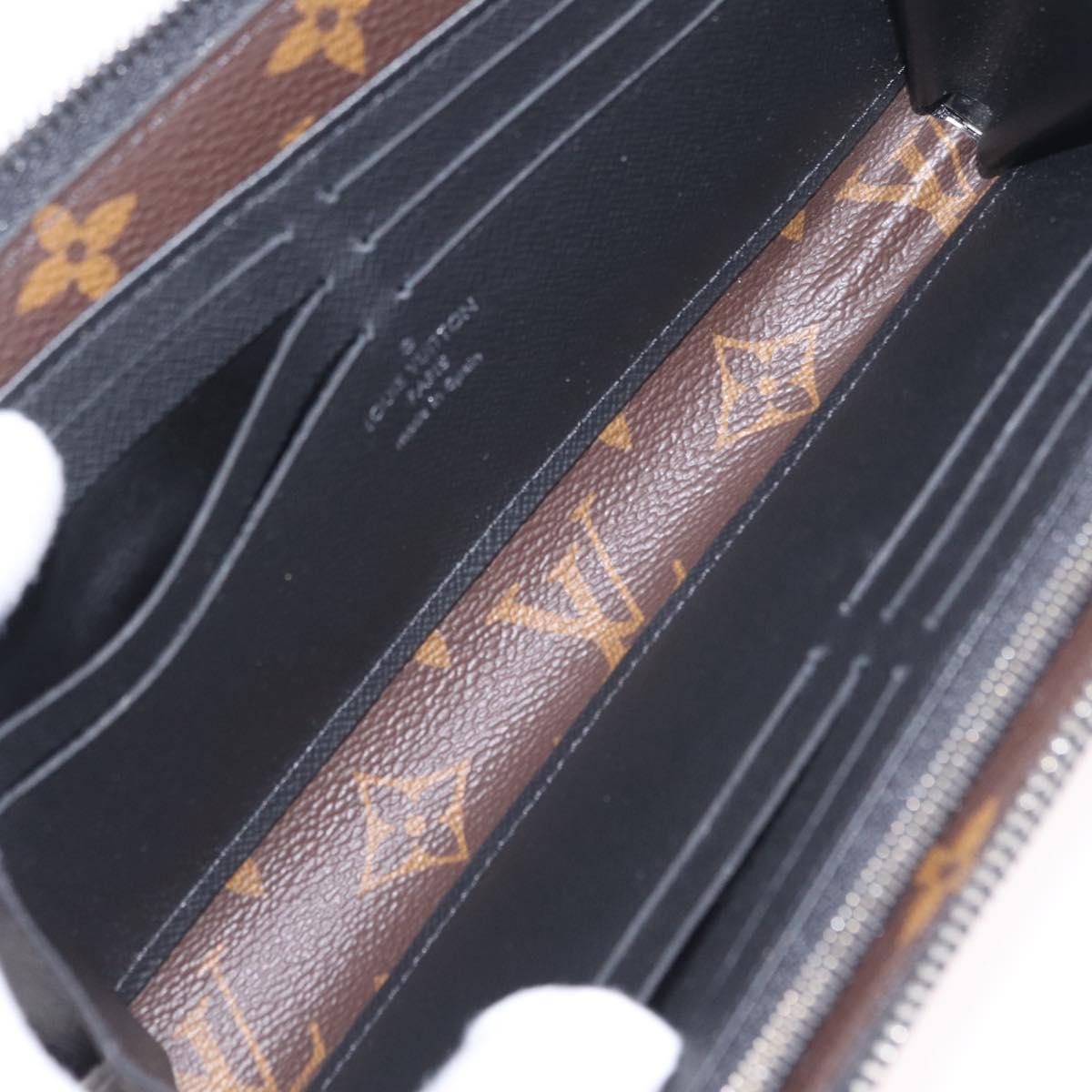 LOUIS VUITTON Monogram Macassar Zippy Dragonne Wallet M69407 LV Auth 210619V