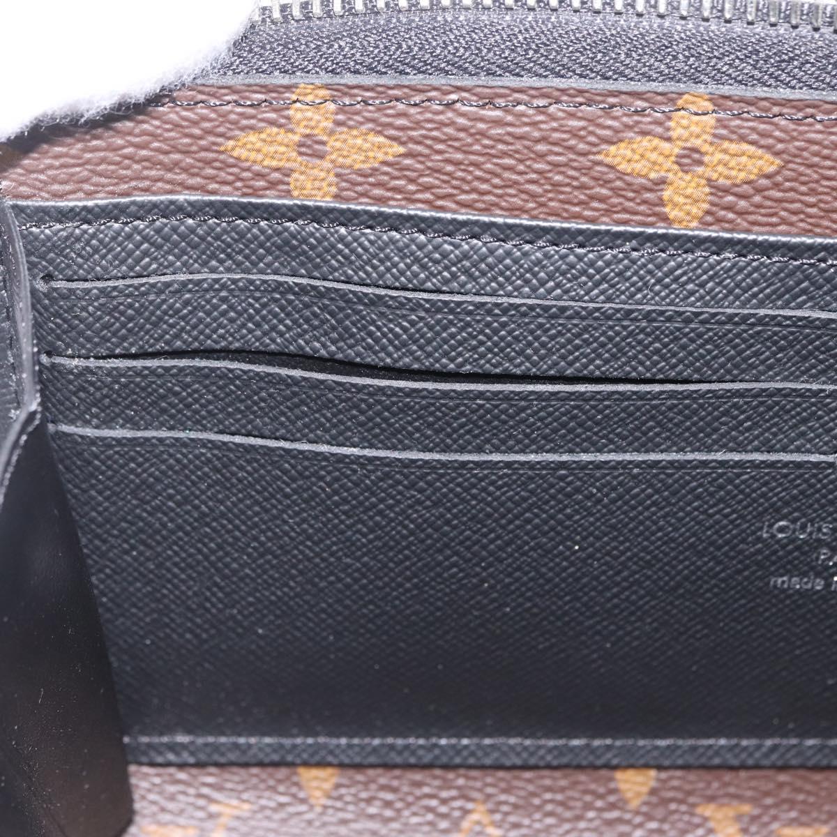LOUIS VUITTON Monogram Macassar Zippy Dragonne Wallet M69407 LV Auth 210619V