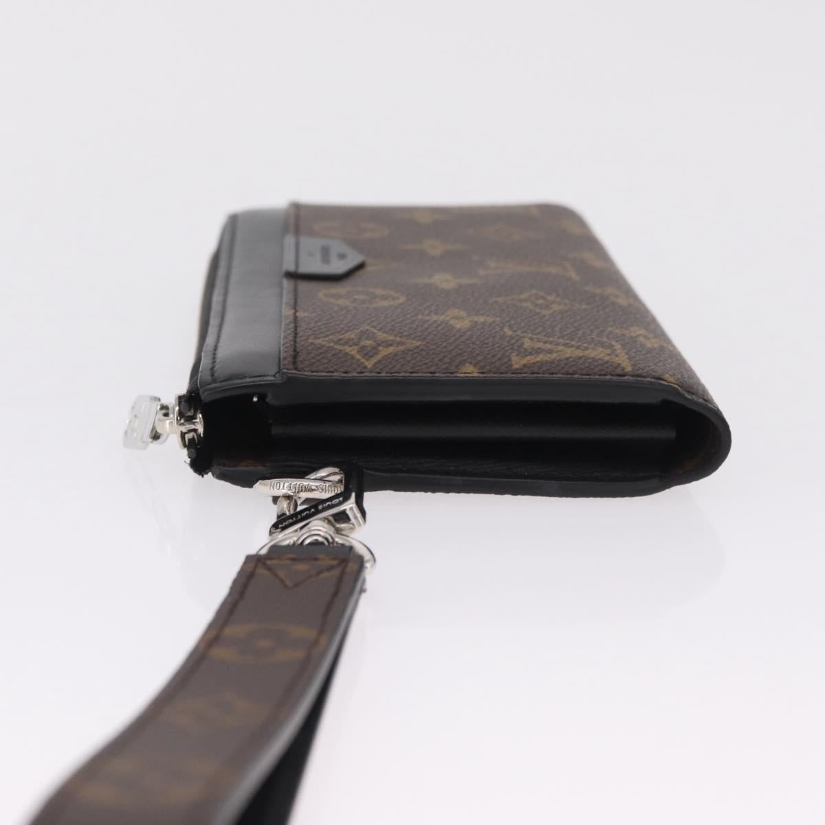 LOUIS VUITTON Monogram Macassar Zippy Dragonne Wallet M69407 LV Auth 210619V