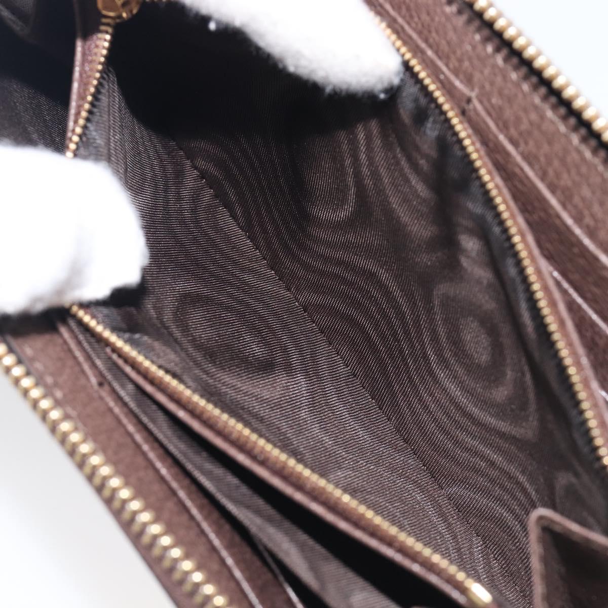 GUCCI GG Supreme BNF Collaboration Wallet PVC Beige Gold 701060 Auth 210620M