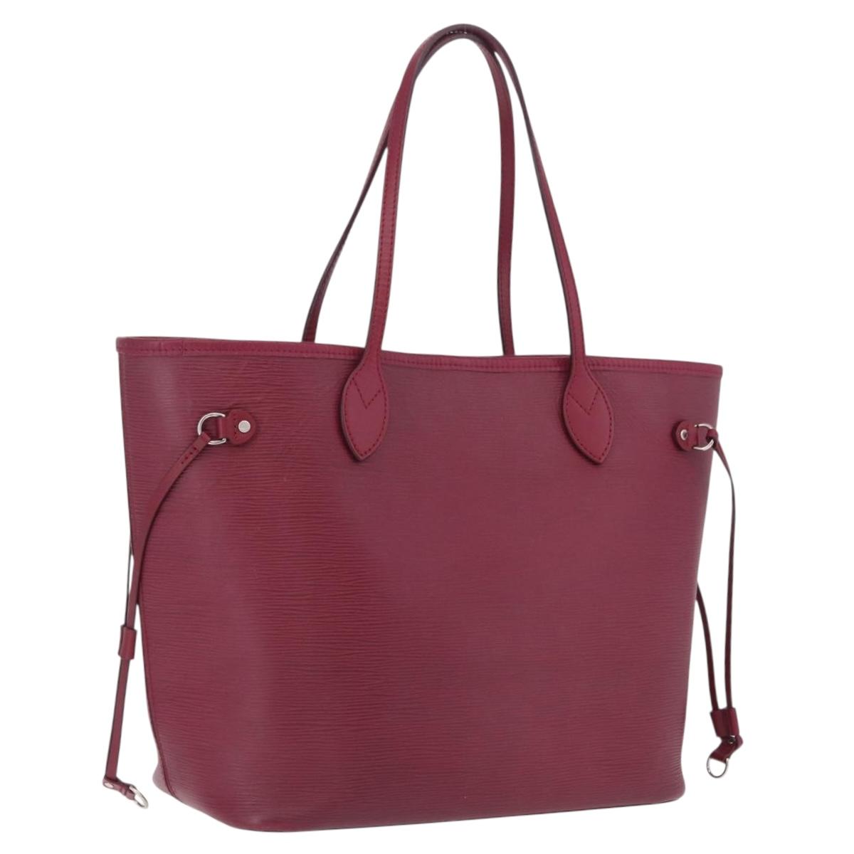 LOUIS VUITTON Epi Neverfull PM Tote Bag Wine Red Grenard M40959 LV Auth 210622A