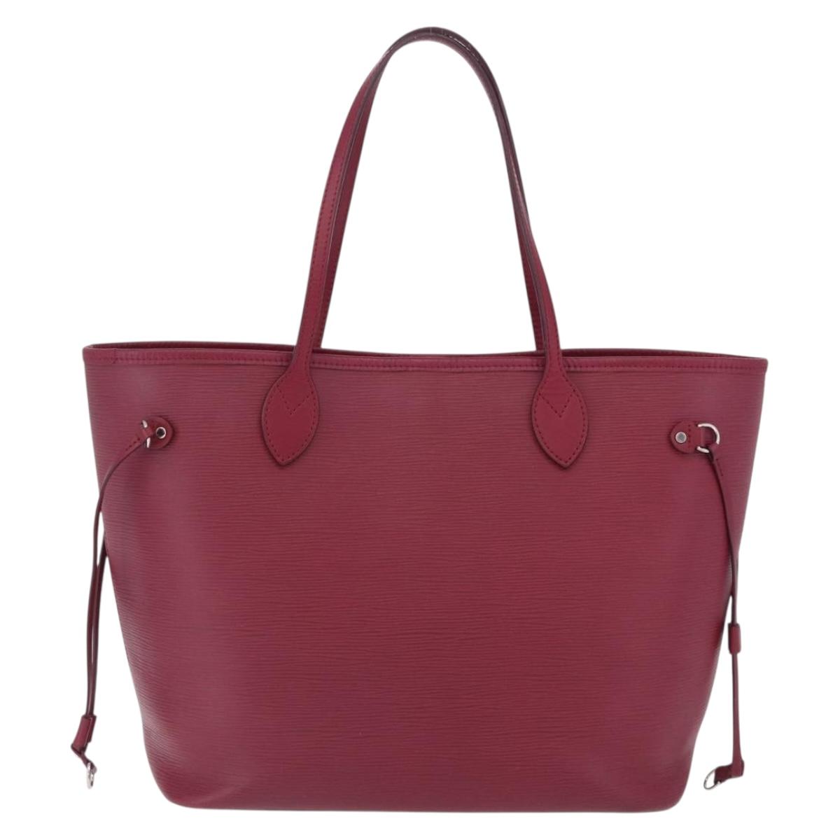 LOUIS VUITTON Epi Neverfull PM Tote Bag Wine Red Grenard M40959 LV Auth 210622A