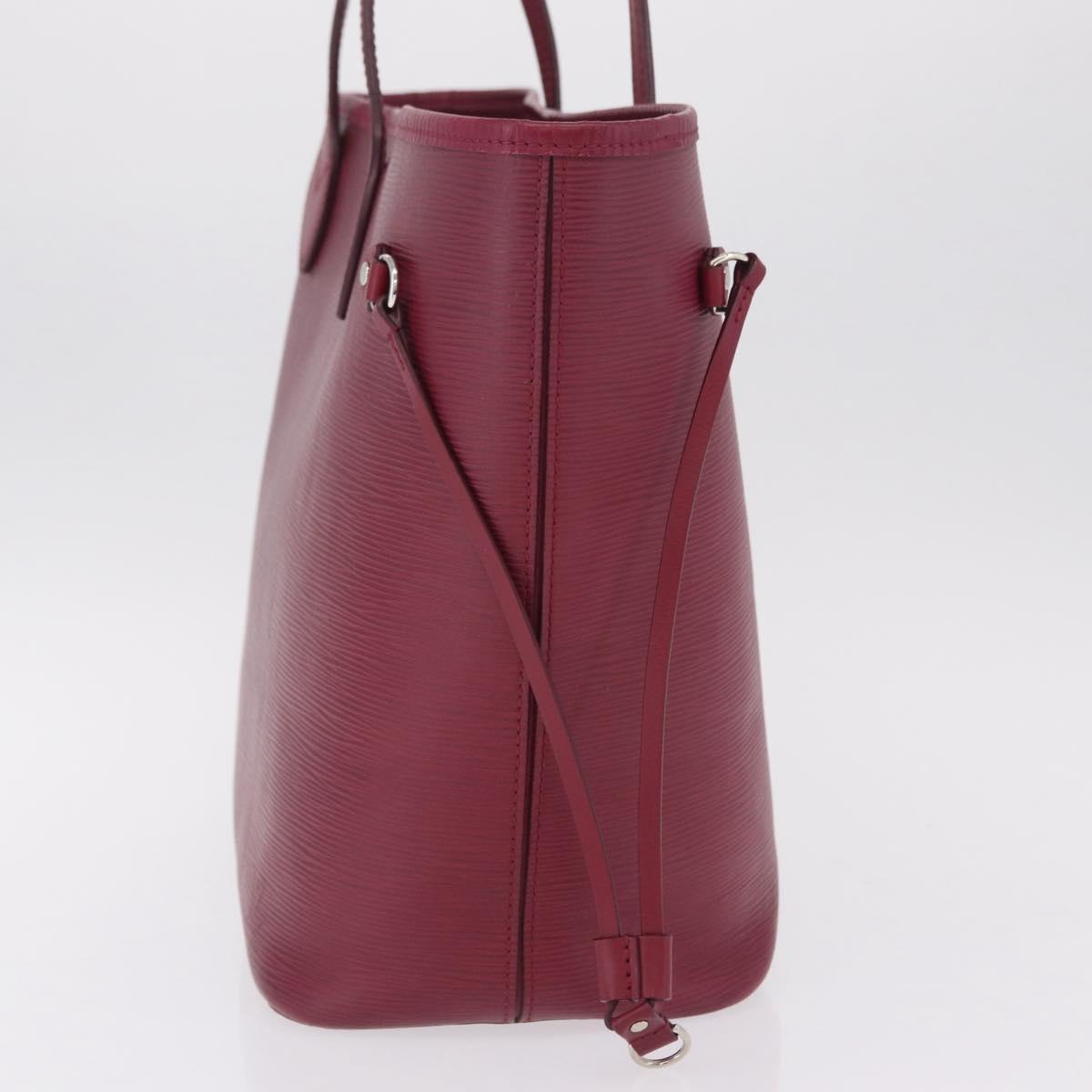 LOUIS VUITTON Epi Neverfull PM Tote Bag Wine Red Grenard M40959 LV Auth 210622A